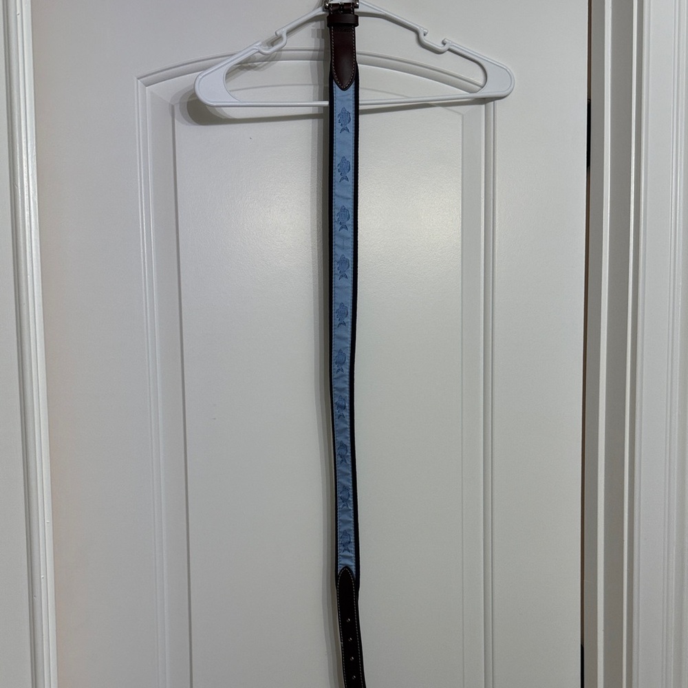 Blue and Brown Belt